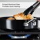 KitchenAid Hard Anodized Nonstick Saute/Fry Pan with Lid, 3 Quart, Color- Onyx Black