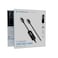Powerology 240W USB-C to USB-C Cable with TFT Display, PD 3.1 Fast Charging, Advanced E-Marker Chip, 1.2m Cable Length, Durable Zink Alloy Shell - Black