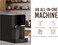 LePresso Fully Automatic Bean to Cup Coffee Machine &amp; Espresso Machine, Built-In Milk Frother, 19Bar Italian Pump Coffee Maker, Touch Screen Display, Mobile App, 7 Function, 1480W, 1.2L