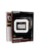 Porodo Lifestyle Handheld Ring Grip Camera &amp; phone vlogging light with Desktop support &amp; Phone clamp - Black