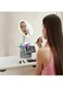 Makeup Mirror Wireless Charger &amp; Speaker with RGB Lights - 3-in-1 Bluetooth, Wireless Charging, and LED Mirror