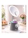 Makeup Mirror Wireless Charger &amp; Speaker with RGB Lights - 3-in-1 Bluetooth, Wireless Charging, and LED Mirror