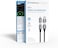 Powerology 4-in-1 Braided 1M Type-C Cable, PD 240W, USB-C + USB-A + Lightning Heads, High-Speed Charging, 480Mbps Data Transfer, Aluminum Shell, Compatible with iPhone 17/16/15/14, S25/S24/S23 - Black