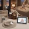 Porodo Lifestyle Lumi Baby Smart Monitor with Camera, 4.3" Display, 720P HD Video, Night Vision, Two-Way Audio, VOX Mode, Crying Alarm, Temperature Detection, Feeding Reminder, 8 Lullabies