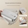 Porodo LunchMate Dual Mode Electric Lunch Box 900ml 45W Portable Food Warmer, Stainless Steel Lunch Container, Refrigerator-Safe Tray, Portable Heated Lunch Box for Office, School &amp; Travel Meals