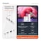 Porodo Echobox Android TV Box with 4K Ultra HD Streaming, Android OS, Wi-Fi Connectivity, Smart TV Media Player, Voice Control Support, High-Speed Performance, Easy Plug & Play Setup, White