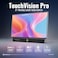 Powerology TouchVision Pro 27&rdquo; Portable Smart Display with Carry Case, Touchscreen Android Monitor with 27000mAh Battery, FHD 1080P, WiFi, Bluetooth, Built-in Speakers