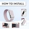 WHOOP 5.0 Life/MG Ultra-soft Nylon Sport Band Compatible   Breathable, Durable &amp; Secure Fit Strap   NOT for Gen 4