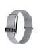 Smart Bracelet Fitness Tracker with Display APP, Water Resistant, Activity Tracker, Up to 10 Days Working Time, Multiple Exercise Tracking Modes - Silver
