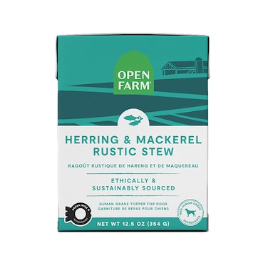 Open Farm Herring &amp; Mackerel Rustic Stew Wet Dog Food 354G
