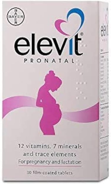 Bluebonnet Elevit Pronatal Multivitamin 30 Tablets