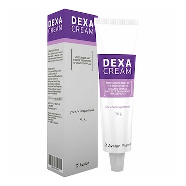 Avalon Dexa Cream With 5% Dexpanthenol For Moisturizing &amp; Cracked Nipples 30g