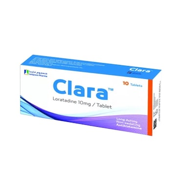 Clara 10 mg Tablet 10's