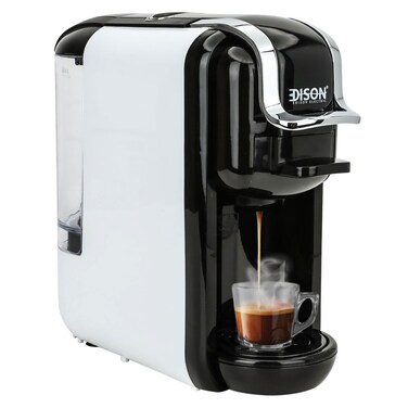 Edison Coffee Maker 0.6 Liters White 1450 Watts