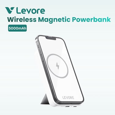 Levore Powerbank 5000 Mah Magsafe 15W - LP411-WH