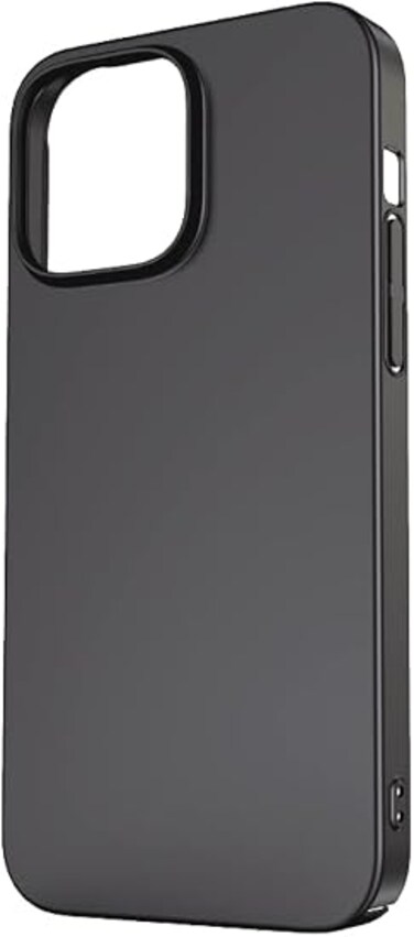 LEVORE Protective Silicone Case for iPhone 14 &ndash; Shockproof Slim Cover with Anti-Slip Grip &amp; Precise Camera Cutout, Black