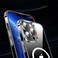 LEVORE Magsafe Compatible Clear Case for iPhone 14 &ndash; Shockproof Silicone Cover with Strong Magnetic Ring, Anti-Yellowing, Wireless Charging Support