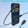 Desert LEW23 Mono (Single Ear) Stereo Wired Earphone With Lightning Connector - Black