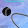 Desert LEW23 Mono (Single Ear) Stereo Wired Earphone With Lightning Connector - Black