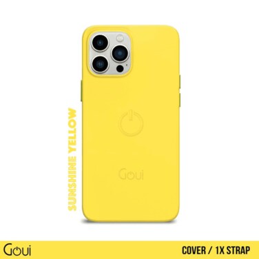 GOUI MAGNETIC CASE IPHONE 15 PRO MAX SUNSHINE YELLOW