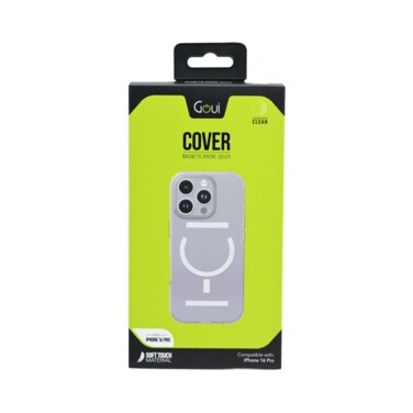 GOUI MAGNETIC CASE IPHONE 16 PRO TRANSPARENT CLEAR
