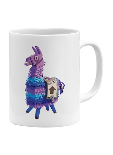 Unicorn Printed Mug Violet/Blue/White
