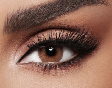 ديفا توفي عبوة من عدستين (4.50-) عدسات لاصقة للاستخدام لمدة 3 اشهر، عدسات لاصقة ملونة، عدسات لاصقة تجميلية، عدسات لاصقة بنية