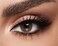 Diva Steel 2Pack (-0.50) 3 Months Disposable Contact Lenses, Colored Contact Lenses, Cosmetic Contact Lenses, Gray Contact Lenses