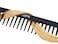 Clara wide-tooth comb brush &ndash; curl defining &amp; volume styling comb &ndash; anti-frizz detangling for wavy &amp; curly hair