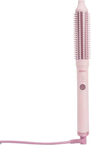 Clara Anti-Frizz Ionic Slim Hot Brush, 3-In-1 Hairstyling For Blowouts, Curls And Straight Hair, Two Functions, One Device
