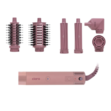 MultiStyler: 6-in-1   Your Complete Hair Styling Toolkit (PINK)