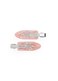 Clara Hair Clips Set (Pink) &ndash; Strong Hold Styling Clips for All Hair Types &ndash; Non-Slip Durable Design