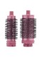 Clara Multi Styler Add-On Attachment - Ceramic Round Brush Set (Pink) &ndash; Blow Dry Styling Brushes for Volume &amp; Smooth Finish