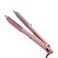 CLARA Dual Slim Hair Straightener Brush 2-in-1 Candy Pink