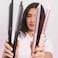 CLARA Dual Slim Hair Straightener Brush 2-in-1 Candy Pink