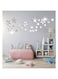 HBSTUDIO Stars Acrylic Mirror Wall Stickers,4Sizes Stars Stickers with Adhesive Art Decal 3D Wall Decorations for Baby Kids Bedroom Home DIY Decor (19pcs,Silver Stars)