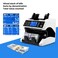 AL-920 Dual CIS Image Multi-Currency Vertical Currency Counter, Specifications:UK Plug