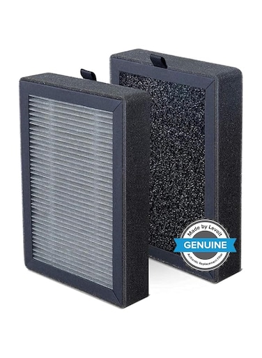 LEVOIT Air Purifier Replacement LV-H128-RF 3-in-1 Pre, H13 True HEPA, Activated Carbon Filter, 3-Stage Filtration System, Black