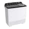 Westpoint 28 Kg Twin Tub Washing Machine, Transparent and Removable Lids, Color White Model &ndash; WTX-2824 &ndash; 1 Year Warranty.