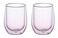 BLACKSTONE Double Wall Glass Cups Set of 2 – 300ml Borosilicate Insulated Coffee & Tea Glass Tumblers, Heat Resistant Double Layer Drink Glass, DG517 (PINK)