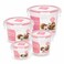 BLACKSTONE Round Plastic Food Storage Container Set, 4 Pieces for Snacks, Meal Prep and Leftovers, 220ml, 450ml, 900ml and 1.2L, BPA-Free
