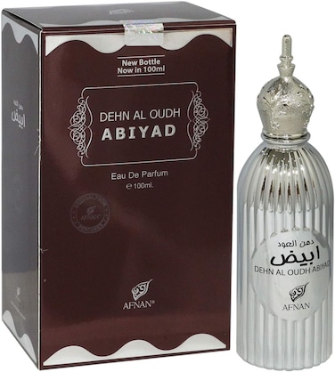Afnan Dehn Al Oudh Abiyad Eau De Parfum For Men &amp; Women, 100ml