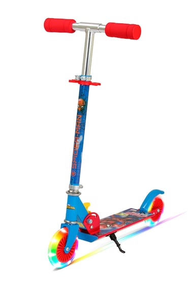 Spartan Spiderman 120mm Folding Scooter with LED light SP-7059