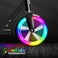 LIT Polaris 2-Wheel Kick Scooter for Teens &amp; Adults, 200mm PU Wheels, Adjustable Handlebar, Foldable Lightweight Frame, Rear Brake, Urban Commuter Scooter for Smooth Rides, LT‑7005