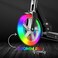 LIT Polaris 2-Wheel Kick Scooter for Teens &amp; Adults, 200mm PU Wheels, Adjustable Handlebar, Foldable Lightweight Frame, Rear Brake, Urban Commuter Scooter for Smooth Rides, LT‑7005
