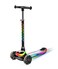 LIT Firefly 3-Wheel Kick Scooter for Kids, Light-Up Wheels &amp; Foldable Frame, Adjustable Handlebar, Lean-to-Steer System for Safe Turning, Stable Ride for Ages 3+, Bright Color Design, LT‑7007