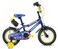 S Spartan 12" Batwheels Kids Bicycle &ndash; Batman-Themed Official Licensed Bike With Training Wheels, Steel Frame, Rear Mudguard, Adjustable Saddle &amp; Handlebar For Ages 2.5 To 4 Black/Blue (Sp-3209)