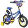 S Spartan 12" Batwheels Kids Bicycle &ndash; Batman-Themed Official Licensed Bike With Training Wheels, Steel Frame, Rear Mudguard, Adjustable Saddle &amp; Handlebar For Ages 2.5 To 4 Black/Blue (Sp-3209)