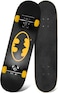 S Spartan Batman Begins Skateboard - Durable And Stylish For Fans Ideal Kids Beginners