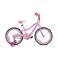 دراجة سبارتان سيرينا للبنات مقاس 20 بوصة بعجلات مساعدة - إطار فولاذي، مقعد ومقود قابلان للتعديل - دراجة كبيرة للأعمار من 6 إلى 9 سنوات - مزينة بالزهور وإطار سهل الركوب، دراجة أطفال